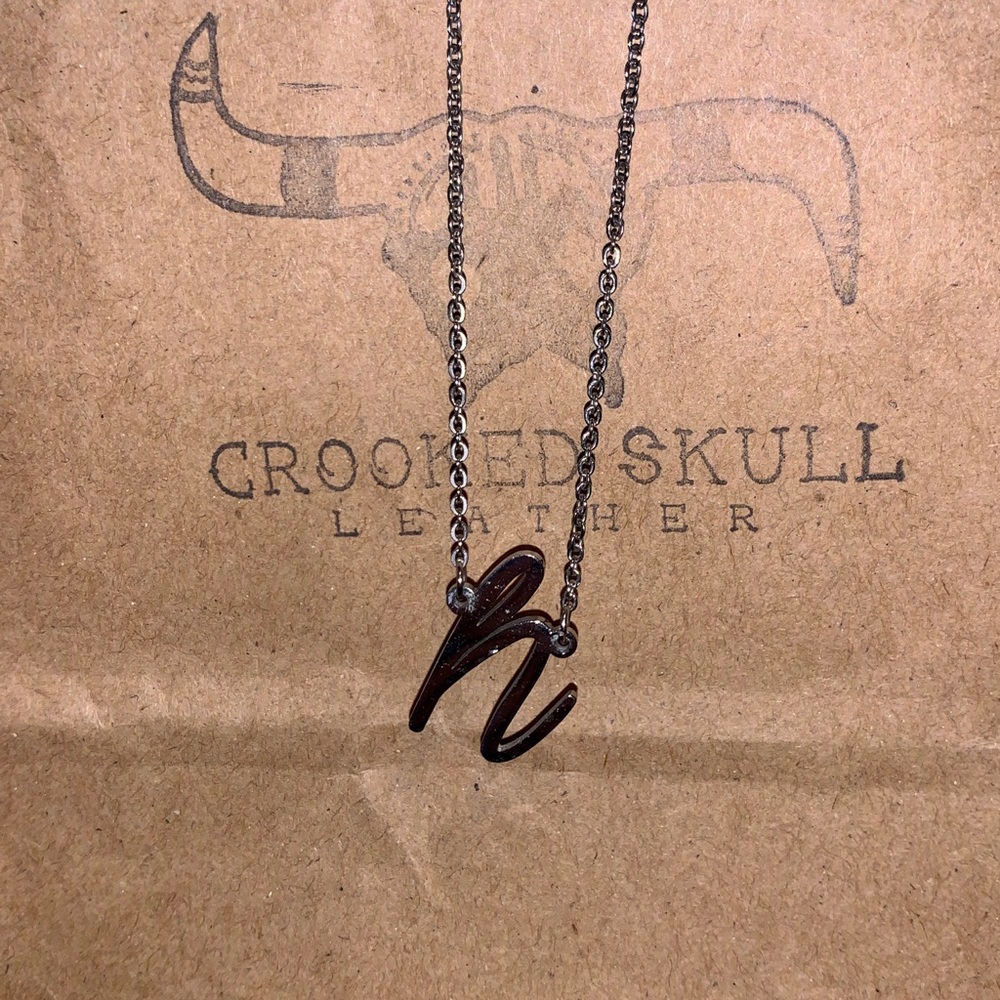 Initial necklace